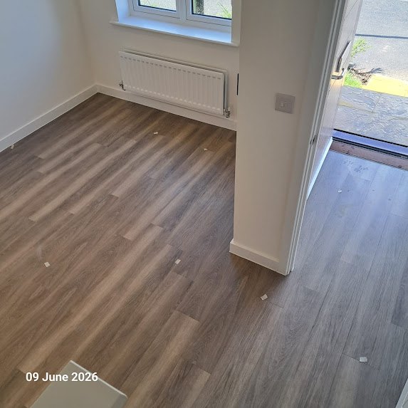 Internal finishing and flooring issues checked during a snagging inspection